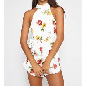 floral playsuit from peppermayo